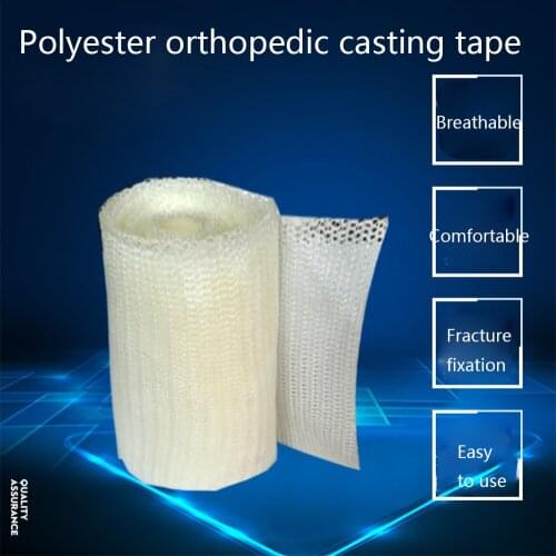 1Roll Polyester Orthopedic Casting Tape Cat Dog Horse Pet Animals Fracture Fixation High Polymer Fixed Bandage 5/7.5/10/15x360cm