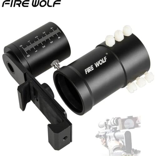 Fire Wolf rifle range Smart phone system adapter that can take pictures with Picatinny base for hunting Ak47 mobile phone camera