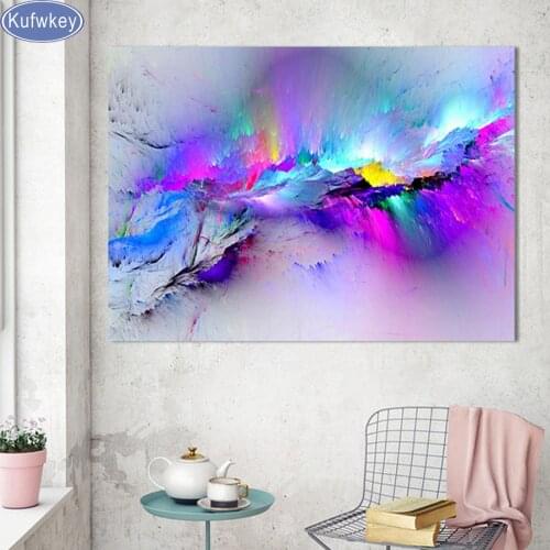 Kufwkey,Diamond Embroidery sale,Abstract Clouds,5d Diy Diamond Painting cross stitch full Square Diamond Mosaic Home Decoration