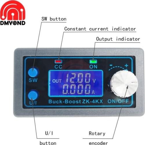 DC DC Boost Buck Converter CC CV 5V-30V 4A 12V 24V Power Module Adjustable Regulated laboratory Power Supply Regulator Module