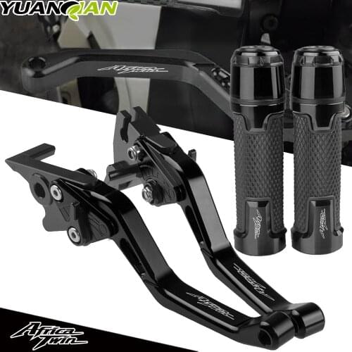 For Honda CRF1000L CRF 1000 L AFRICA TWIN 2015-2019 2016 17 Motorcycle CNC Adjustable Brake clutch levers and Handle Hand Grips