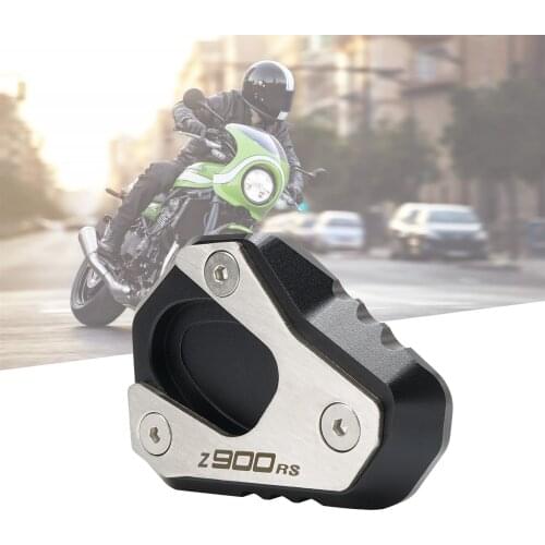 For Kawasaki Z900RS 2018 2019 2020 Motorcycle Kickstand Extension Plate Side Stand