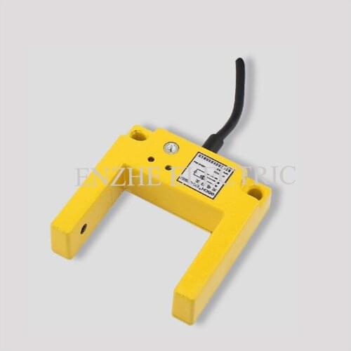 E3S-GS50 color code groove type photoelectric switch sensors slot type detection range 50mm DC three wire NPN/PNP NO/NC IP66