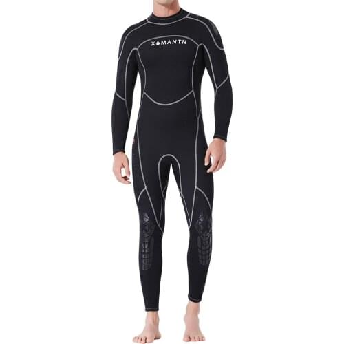 Wetsuit Jumpsuit Full 3mm Men Scuba Diving Jump Suit Warm Swim Snorkeling