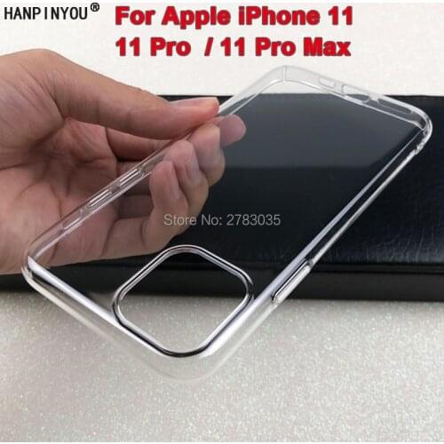 For iPhone 12 11 Pro XS Max X XR 8 7 6 Plus SE 2020 Glossy Snap Case Crystal Hard PC Full Cover Clear Camera Protect Back Shell