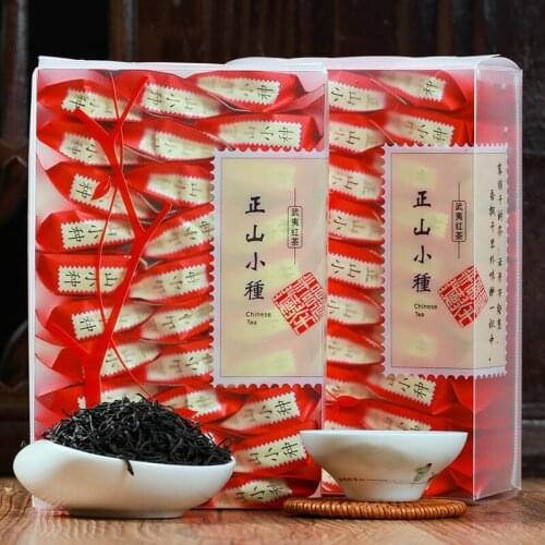 Chinese Lapsang Souchong Black Tea 30 bags ZhengShanXiaoZhong Superior Oolong Tea For Health Care Lose Weight Tea