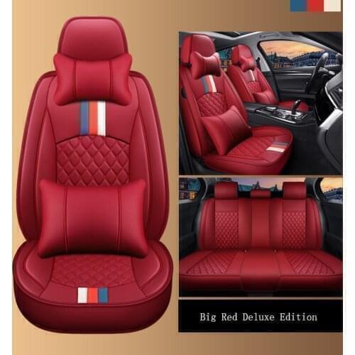 WLMWL Leather Car Seat Cover for MG All Models MG ZT-T ZR ZT TF auto accessories car accessories 98% 5 seat car model