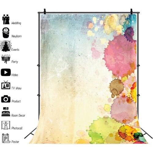 Laeacco Vintage Gradient Cement Wall Photocall Photography Background Photographic Backdrop Photo Studio Photophone Photozone