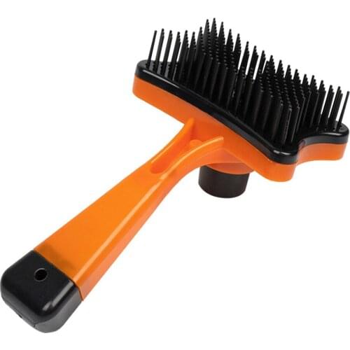 3 Color Plastic Push Brush for Cat and Dogs Pet Groom Bath Brush Hair Removal Brush Easy and convenient Pet Products TP899