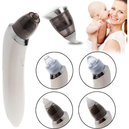 2 2 in 1 Blackhead Remover Skin Care Baby Nasal Aspirator Electric Safe Hygienic Nose Cleaner Oral Snot Sucker For Newborns Boy