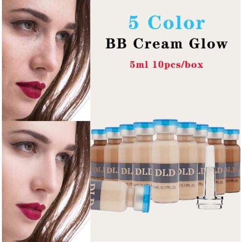 Top Sale 5ml BB Cream Meso Serum Fundation Facial Booster Whitening Acnes Healing Treatment Liquid for Whitening and Brightening