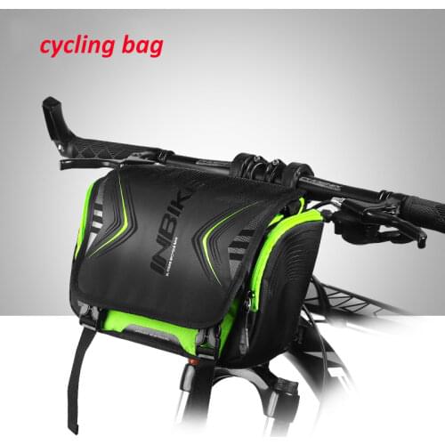 2020 Waterproof Bike Bag Large Capacity Handlebar Front Tube Bag Bicycle Pocket Shoulder Backpack Cycling Bike Accessories X702
