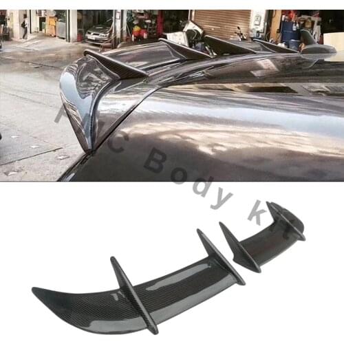 Rear spoiler for car ceiling, high quality carbon fiber decoration for VW Golf 6 MK6 GTI R20 2010 2011 2012