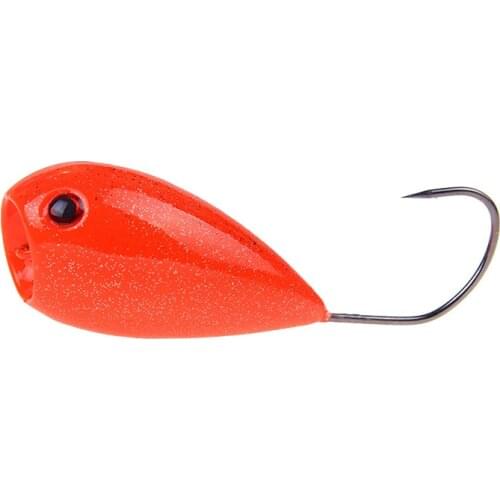 1Pc Fishing Lure 50mm 13g Popper Hard Bait Floating Croatian EGG Bait Artificial Swim Crank Bait Wobblers Fishing Single Hook