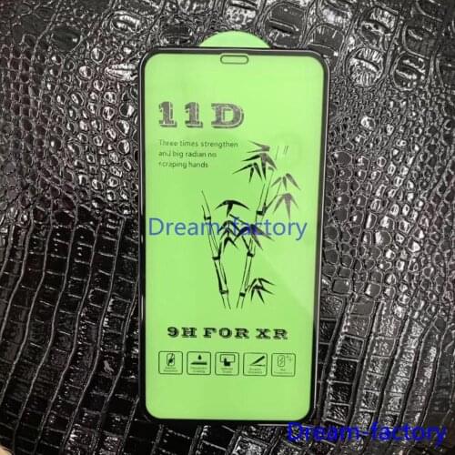 100PCS Tempered Glass 11D 9H Curved Full Cover Screen Protector for iPhone 11 Pro Max XS Max XR X 6 6s 7 8 Plus
