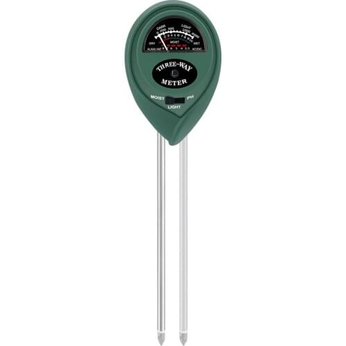 3 in1 Soil Moisture Sunlight PH Meter Tester Plant Digital Analyzers Plants Flowers Acidity Moisture Measurement Garden Tools