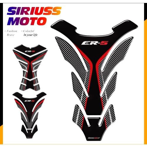 3D Carbon-look Motorcycle Tank Pad Protector Decal Stickers Case for Kawasaki ER5 ER-5 ER 5 Tank