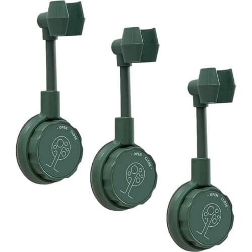 Shower Head Holder, 360° Adjustable Rotatable Shower Bracket, No-Punching Wall Mounted Shower Rack For Bathroom (3 PCS)