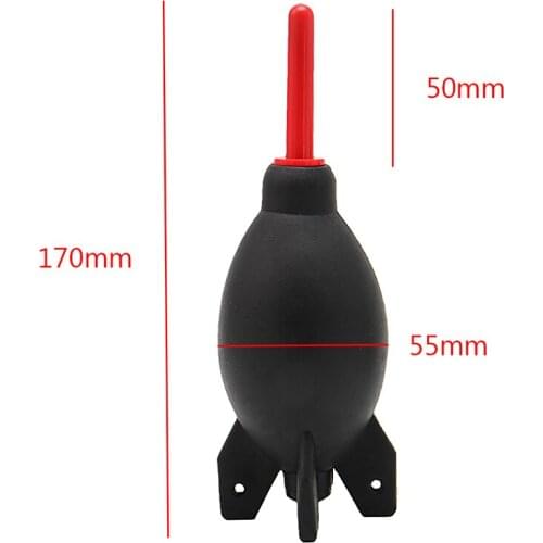 DSLR Camera Lens Rubber Air Dust Blower Pump Cleaner Rocket Duster Cleaning Tool 50LA