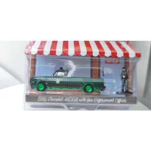GreenLight 1:64 1986 Chevrolet M1008 green machine Alloy model car Metal toys for childen kids diecast gift