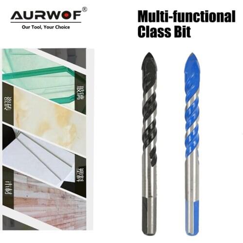 LAVIE 5pcs 12mm Triangle Ceramic Drill Bit Multi-functional Concrete Drilling Glass For Tile Glass Marble Pawer Tool DB02058