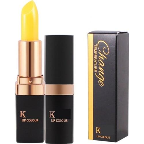 Color changing lipstick warm-changing carotene moisturizing waterproof non-stick cup color-changing lipstick