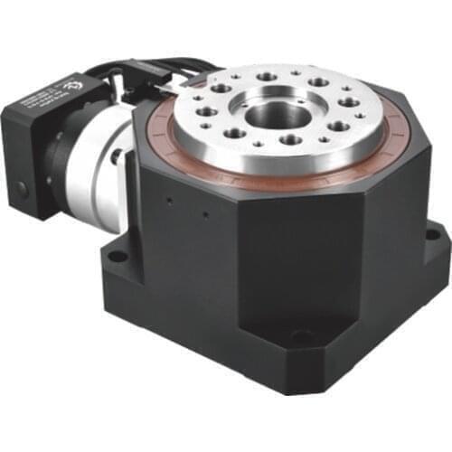 Right angle 90 degree hollow rotating platform ratio 3:1 for 80 frame 750W AC servo motor input shaft 19mm