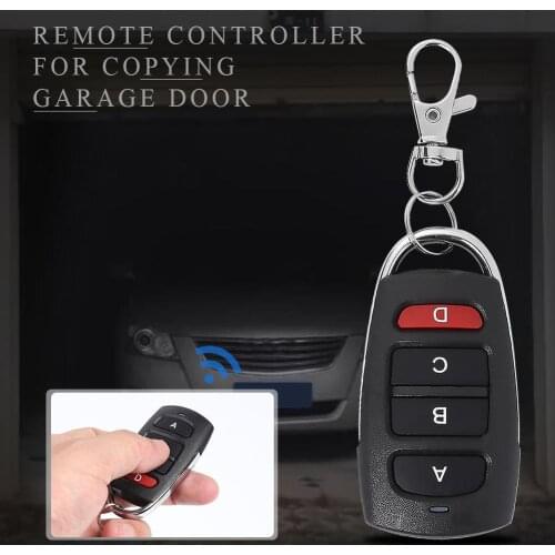 433.92 MHz Duplicator Copy Cloning Remote Control 4 Channel Garage Door Key Fob Convenient Production and Improve Yield