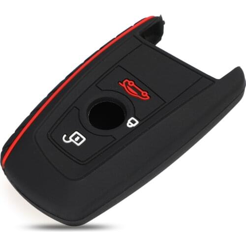 Bilchave 3BT New Silicone Key Case Fob For BMW F10 F20 F30 Z4 X1 X3 X4 M1 M2 M3 E90 1 2 3 5 7 SERIES Remote Protect Skin Hood
