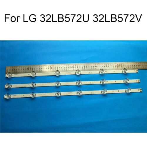 Brand New LED Backlight Strip For LG 32LB572U 32LB572V TV Repair LED Backlight Strips Bars A B TYPE 6 Lamps Hight Quality