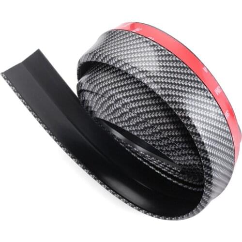 Carbon Fiber Front Lip Splitter Chin Spoiler Side Skirt for Peugeot RCZ 206 207 208 301 307 308 407 408 508 2008 3008 4008 5008