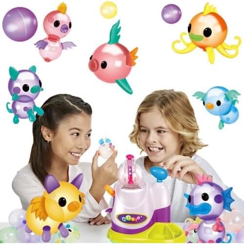 The Oonies Refill-Pack Children DIY Handmade Creative Sticky Ball Onoies Bubble Inflator Toy Table GameToy Balloon Play Set