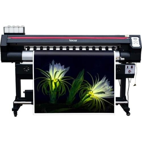 1.8M Inkjet Flex Banner Printer Machine 3200 Printhead Big Window Graphic Printing Machine 8Ft Vinyl Sticker Printer For Sale