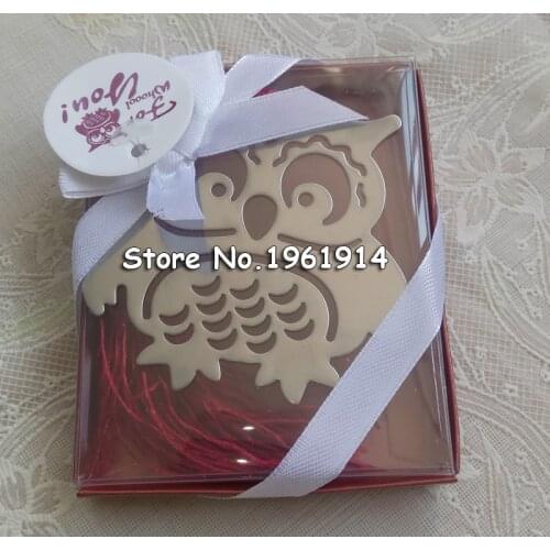 10/pcs Fashion Special Design wedding decoration 10PCS Owl Bookmark wedding baby shower party favors gifts