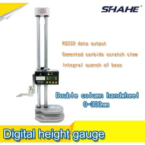 Double column digital height gauge 0-500mm 0.01mm high quality Table height ruler