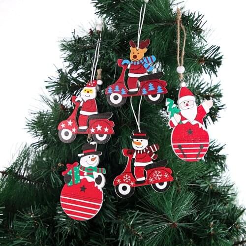 Crazy Party Wooden Christmas Decorations