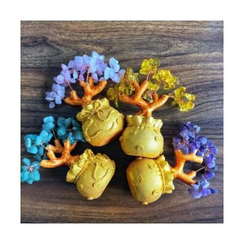 Random delivery！！！！money crystal tree for Christmas/crystal tree/Christmas ornaments