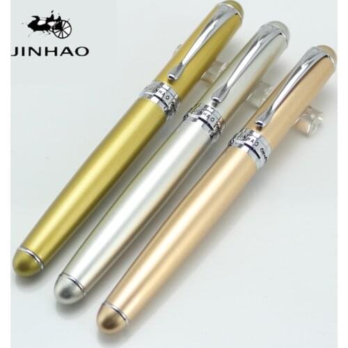 Jinhao 750 Black /Blue/Black/Gold/ /Pink/Purple 15 colours Metal Rollerball Pen luxury school&office supplies pen New Arrival