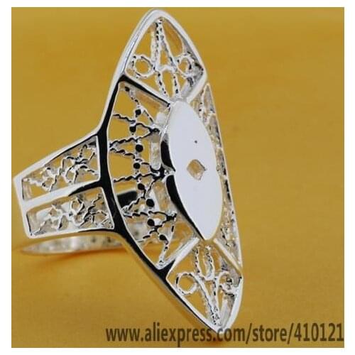 R208 Fine Silver Wholesale Rings Jewelry,Hot Sale Fashion-Sterling-Silver Charms Free Shipping Fashion Rings/dwramnya Ernaniua