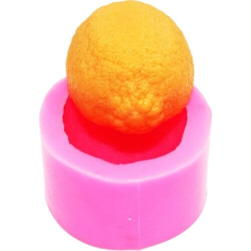 Lemon Silicone Soap mold Fruit silicone 3D Molds handmade mould DIY Craft molds S636