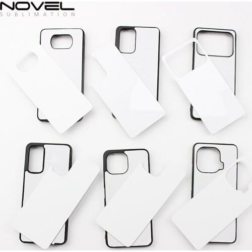 For Xiaomi Series Poco F3 Redmi Note 10 Pro 2D TPU Soft Rubber Custom Blank Sublimation Mobile Phone Case Heat Press Printing