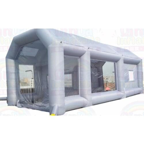 Small Mobile Portable Car Spray Booth Inflatable Car Painting Spray Paint Tent