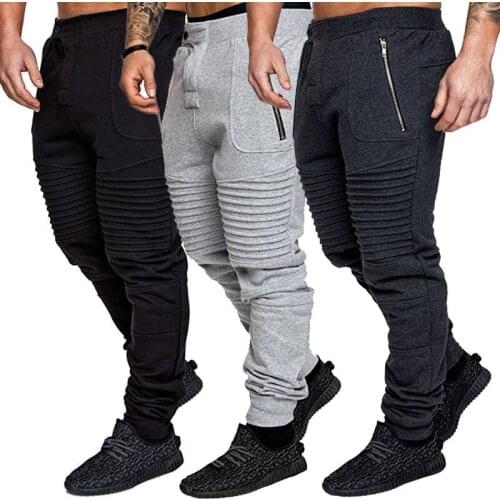 QNPQYX New Mens Pants Street Fitness Sweatpants Training Jogging Pants Men Design Jogging MenS Sports Pants Gym Pants For Men