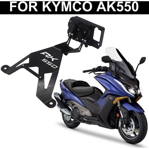 FOR KYMCO AK 550 AK550 ak550 Motorcycle Front Phone Stand Holder Smartphone Phone GPS Navigaton Plate Bracket