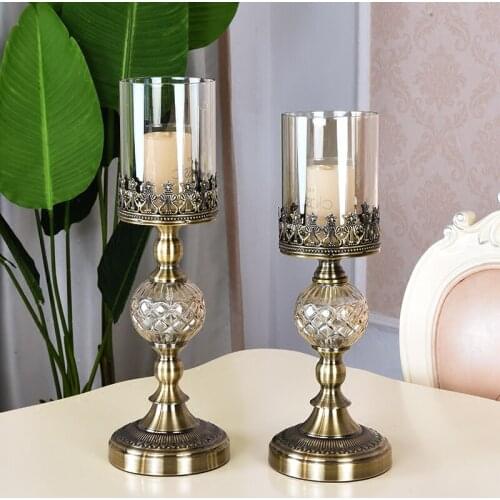 Luxury Nordic Candle Holder Candelabros Decorativos De Velas Home Decoration Accessories Wedding Centerpiece Candlestick