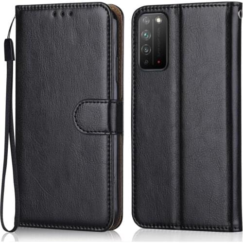 Folio Luxury Leather Case for On Huawei Honor X10 TEL-AN00, TEL-TN00 ,TEL-AN10 6.63''Wallet Stand Flip Case Phone Bag