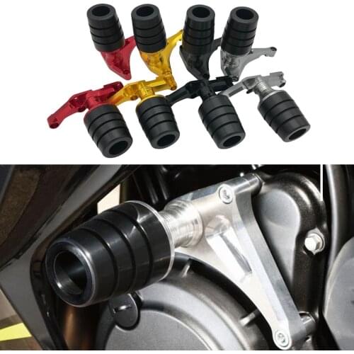 SEMSPEED Motorcycle Engine Sliders Falling Protector Engine Crash Pads Sliders For Kawasaki NINJA250 NINJA400 2018 2019 2020