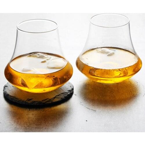 Tulip Wide Edge Whisky Tumbler Copita Nosing Glasses Whiskey Chivas Drinking Cup Liquor Spirits Wine Tasting Glass Verre a vin