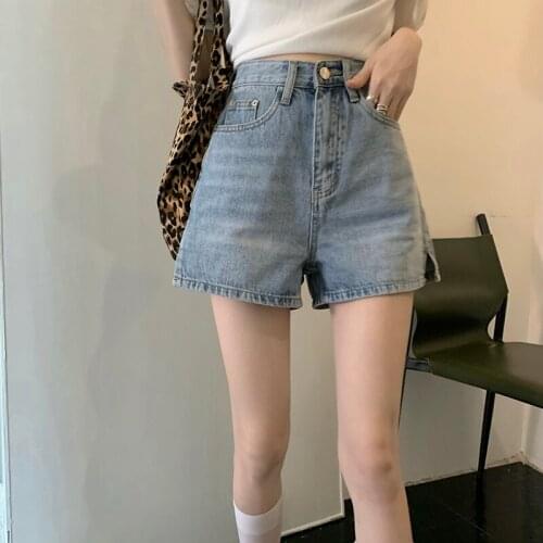 Jeans Woman High Waist Women Shorts Summer Vintage Ripped Women Pants Korean Style Women Clothing Pantalon Pour Femme WPY3080
