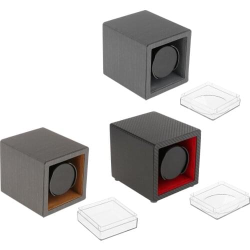 1 PCS Automatic Watches Automatic Watch Winder Display Box Collector Clock Accessories Electric Vertical Shaker AC Adapter Modes